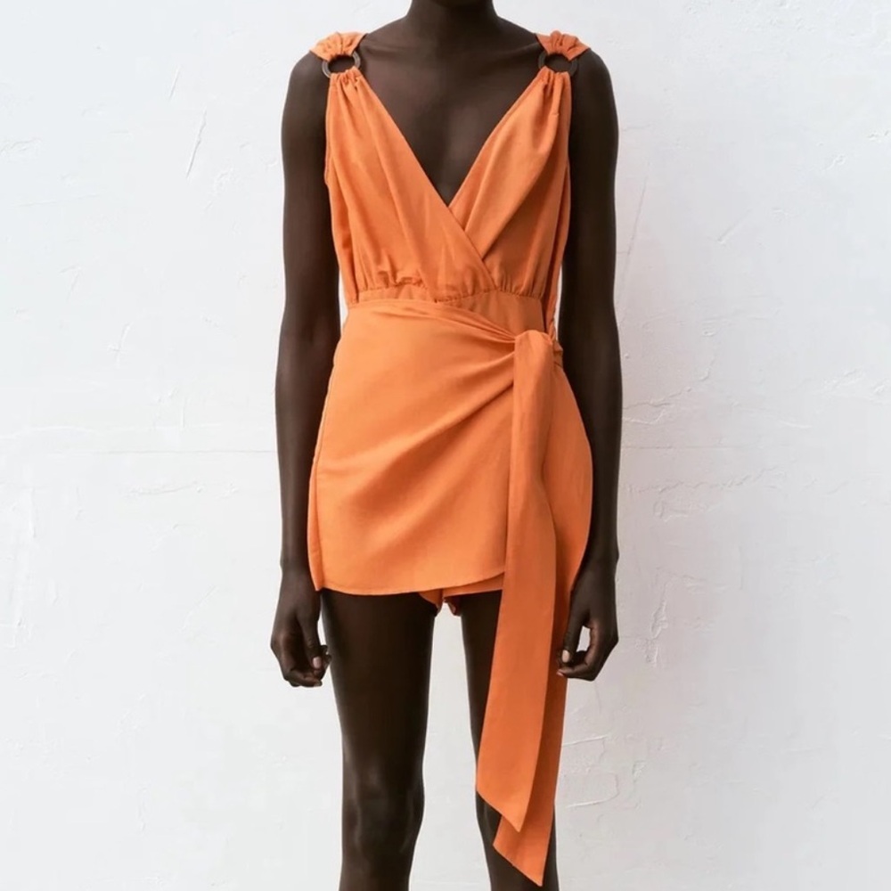 ZARA - Orange Romper